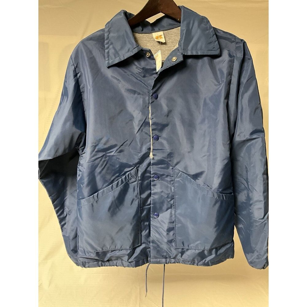 Vintage Original Tags 1970's Russell Athletic Nylon Windbreaker Jacket NWT XS - Picture 4 of 8